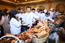 Azerbaijan's Baku hosts first Int'l Confectionery and Bakery Art Championship (PHOTO)
