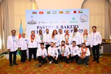 Azerbaijan's Baku hosts first Int'l Confectionery and Bakery Art Championship (PHOTO)