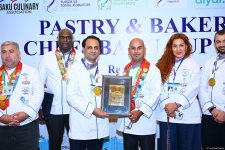 Azerbaijan's Baku hosts first Int'l Confectionery and Bakery Art Championship (PHOTO)