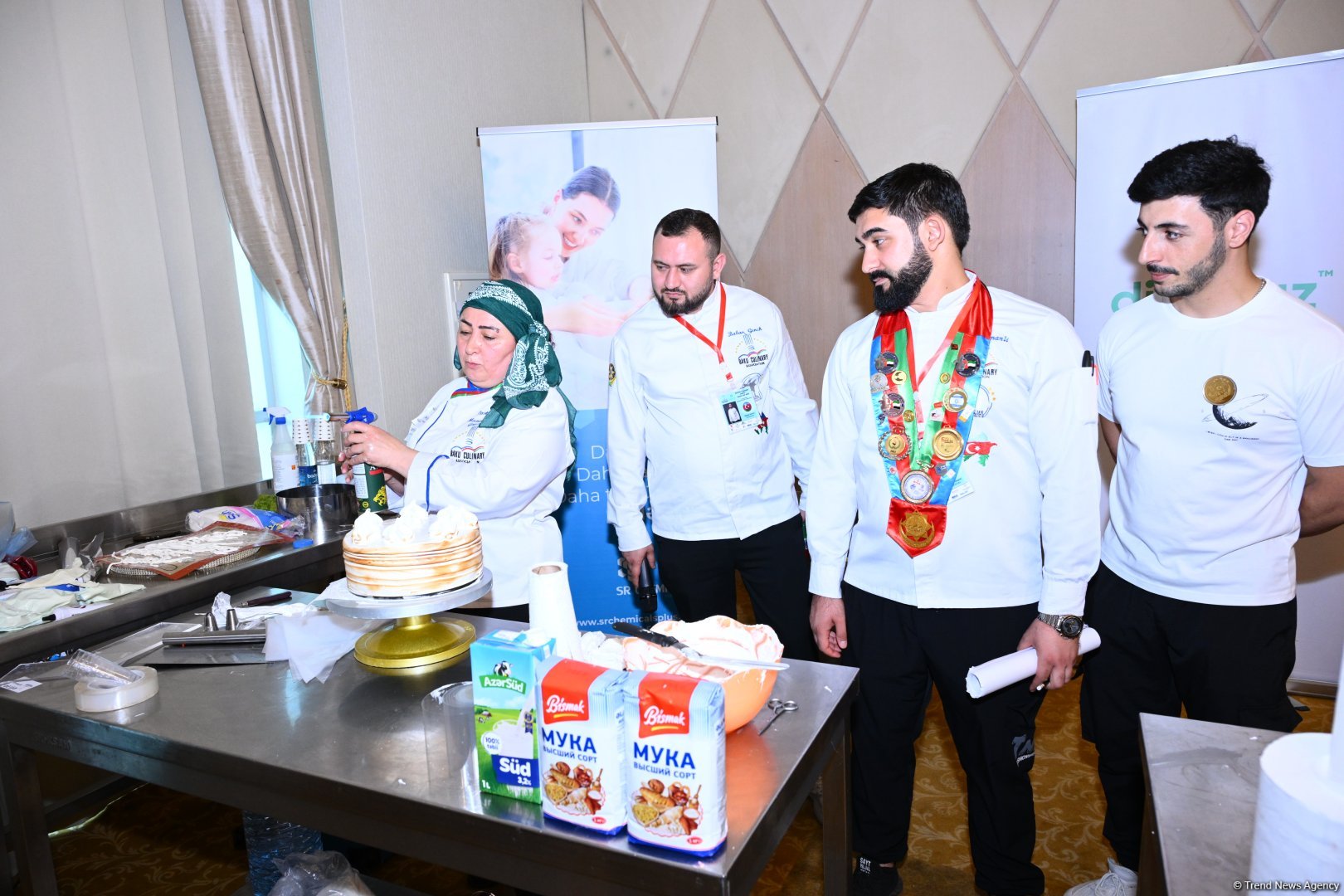 Azerbaijan's Baku hosts first Int'l Confectionery and Bakery Art Championship (PHOTO)