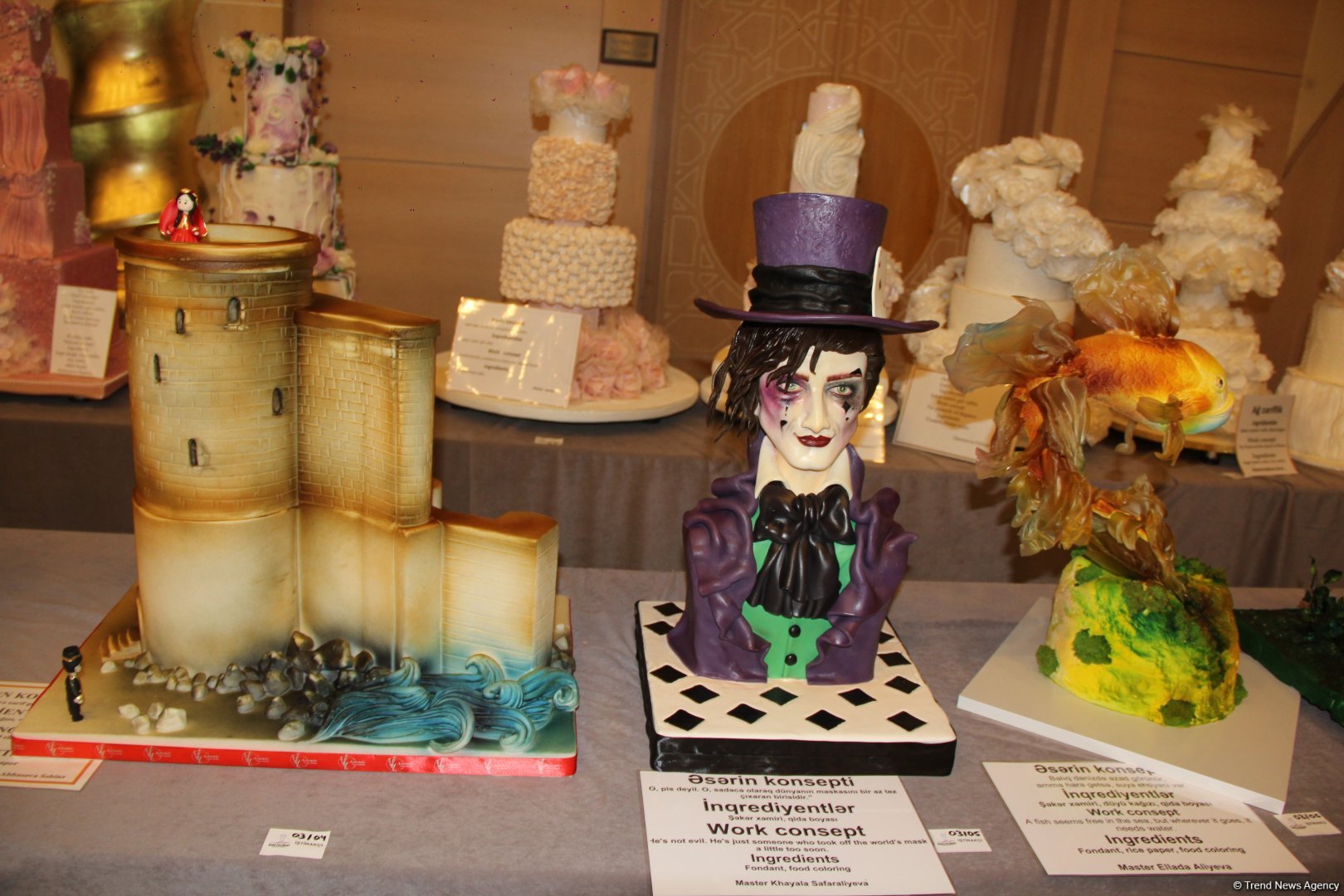 Azerbaijan's Baku hosts first Int'l Confectionery and Bakery Art Championship (PHOTO)
