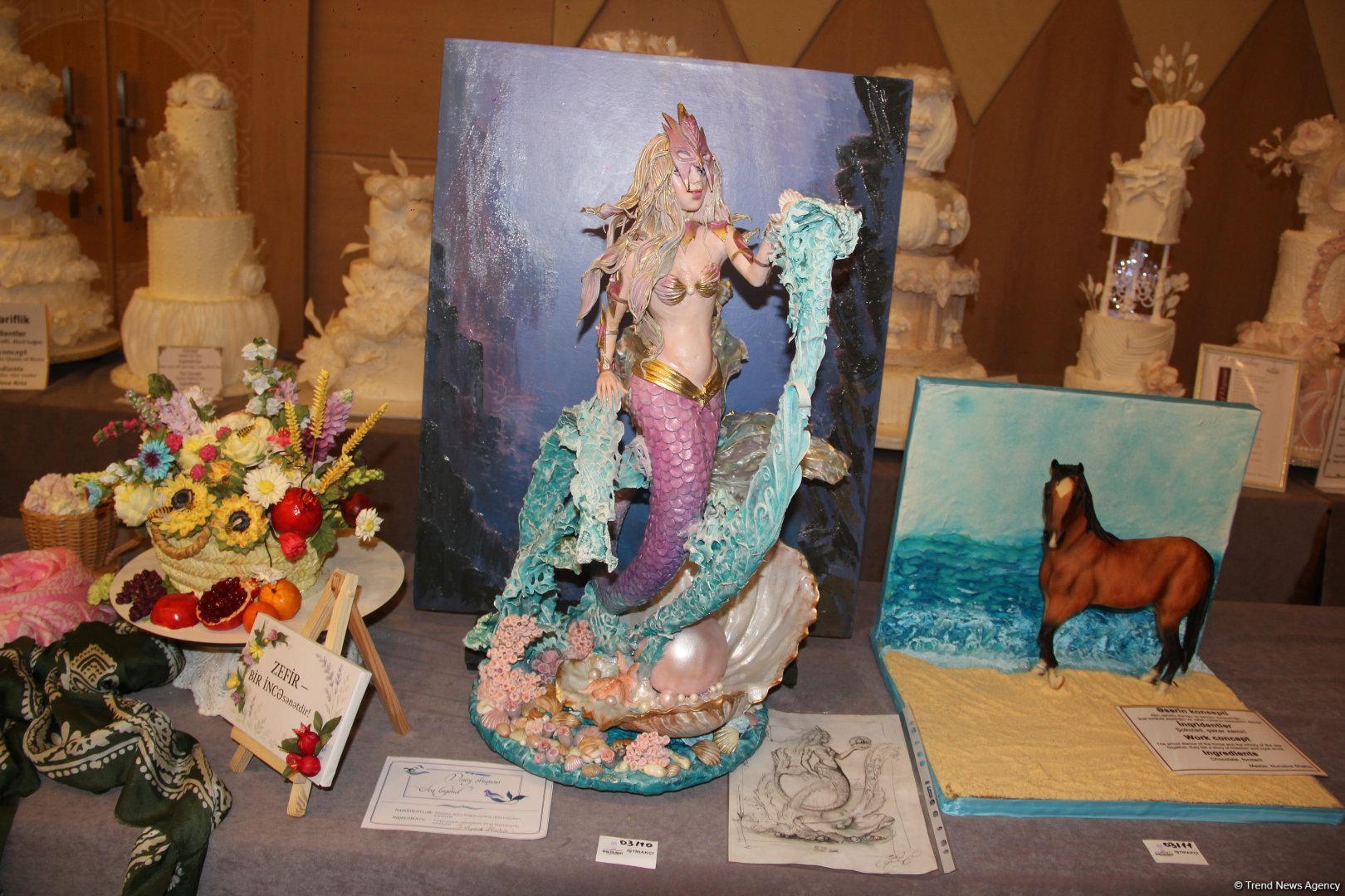 Azerbaijan's Baku hosts first Int'l Confectionery and Bakery Art Championship (PHOTO)