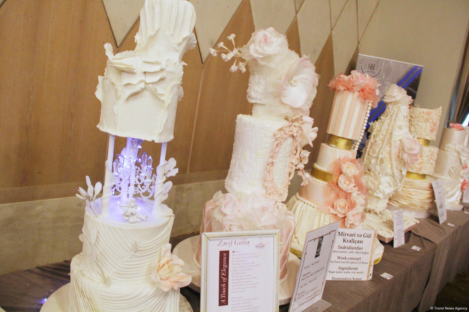 Azerbaijan's Baku hosts first Int'l Confectionery and Bakery Art Championship (PHOTO)