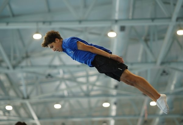 Azerbaijan's Baku hosts first int'l trampoline gymnastics training camp (PHOTO)