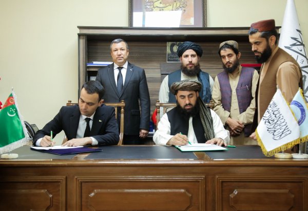 Turkmenistan, Afghanistan seal agreement to develop Turgundi dry port