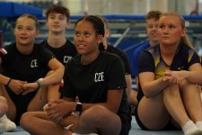 Azerbaijan's Baku hosts first int'l trampoline gymnastics training camp (PHOTO)