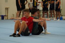 Azerbaijan's Baku hosts first int'l trampoline gymnastics training camp (PHOTO)
