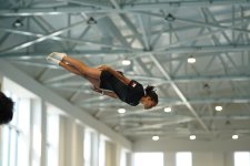 Azerbaijan's Baku hosts first int'l trampoline gymnastics training camp (PHOTO)