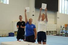 Azerbaijan's Baku hosts first int'l trampoline gymnastics training camp (PHOTO)