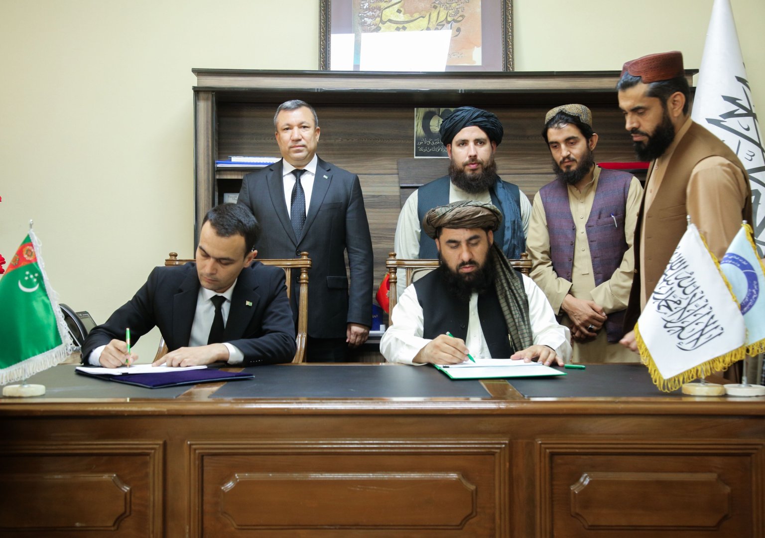 Turkmenistan, Afghanistan seal agreement to develop Turgundi dry port