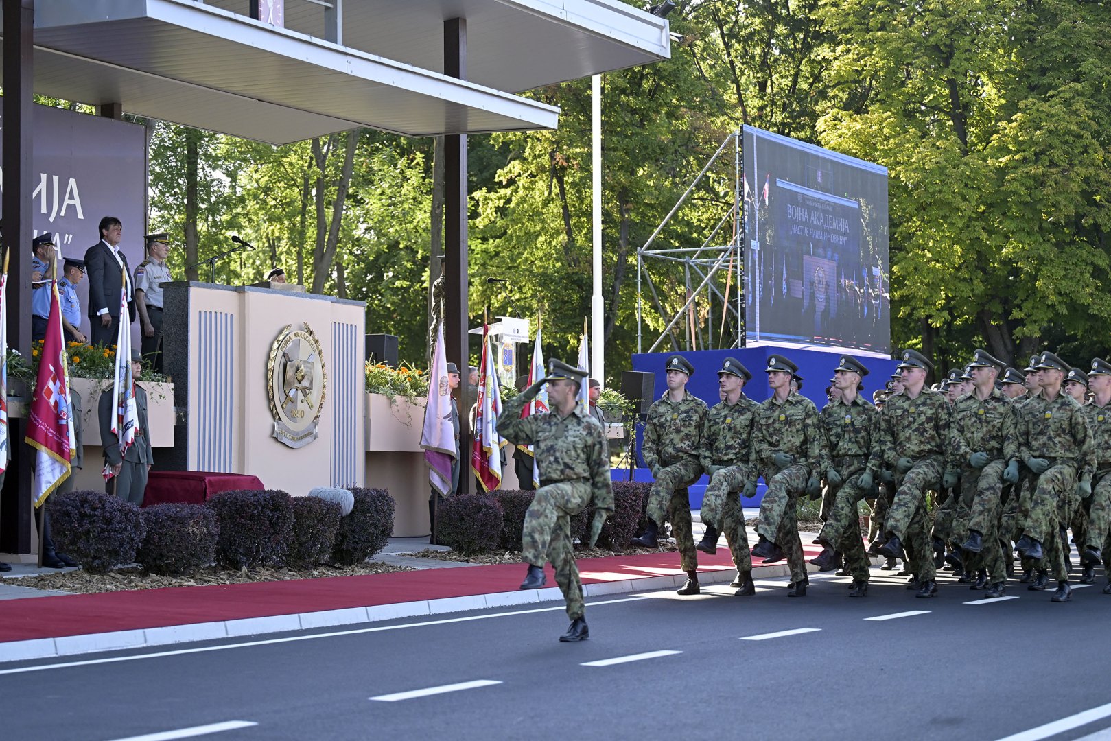 Serbian army prepares to promote new generation of officers (PHOTO)