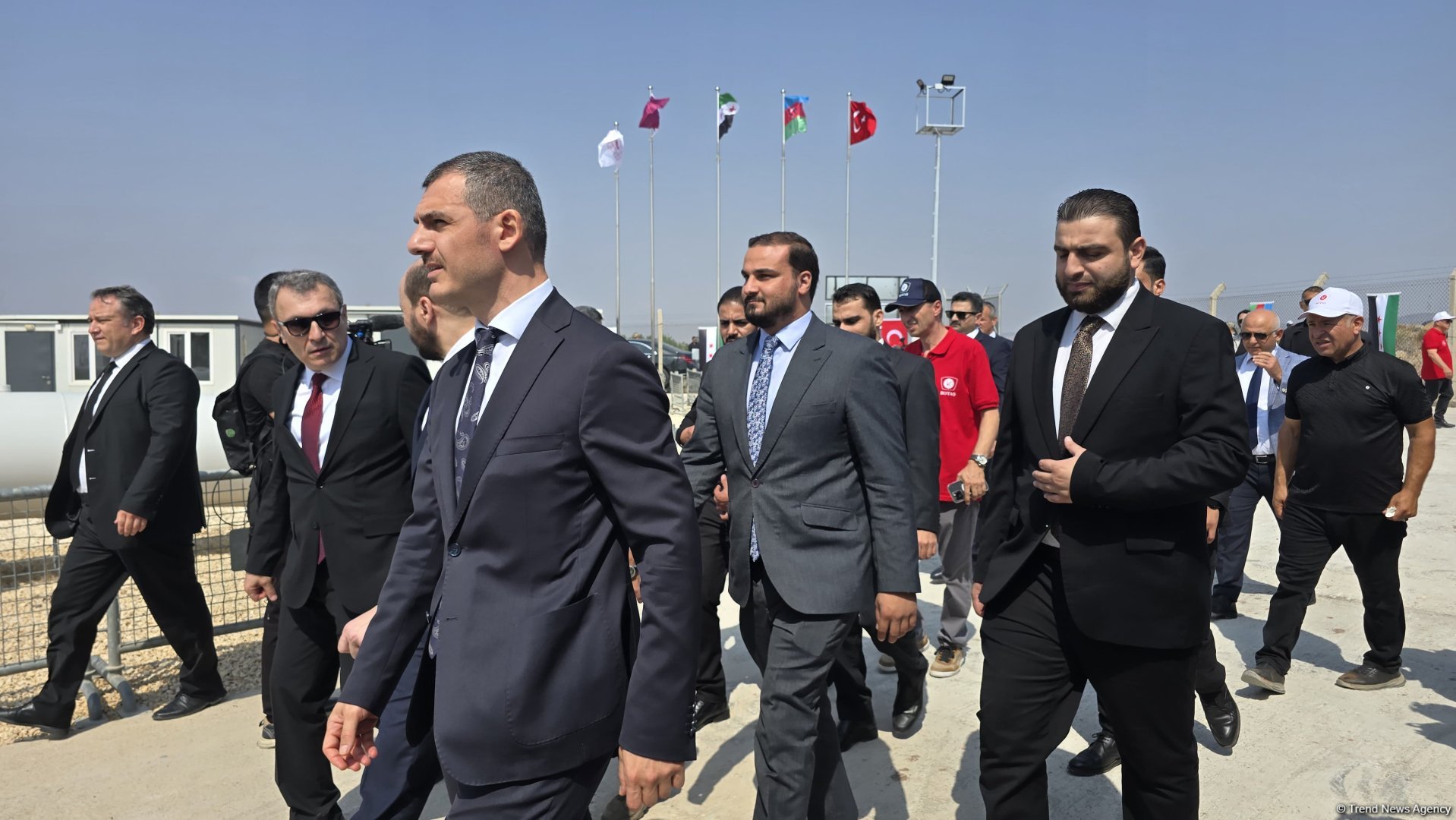 Türkiye rolls out red carpet for grand kickoff of Azerbaijani gas flowing to Syria (PHOTO)