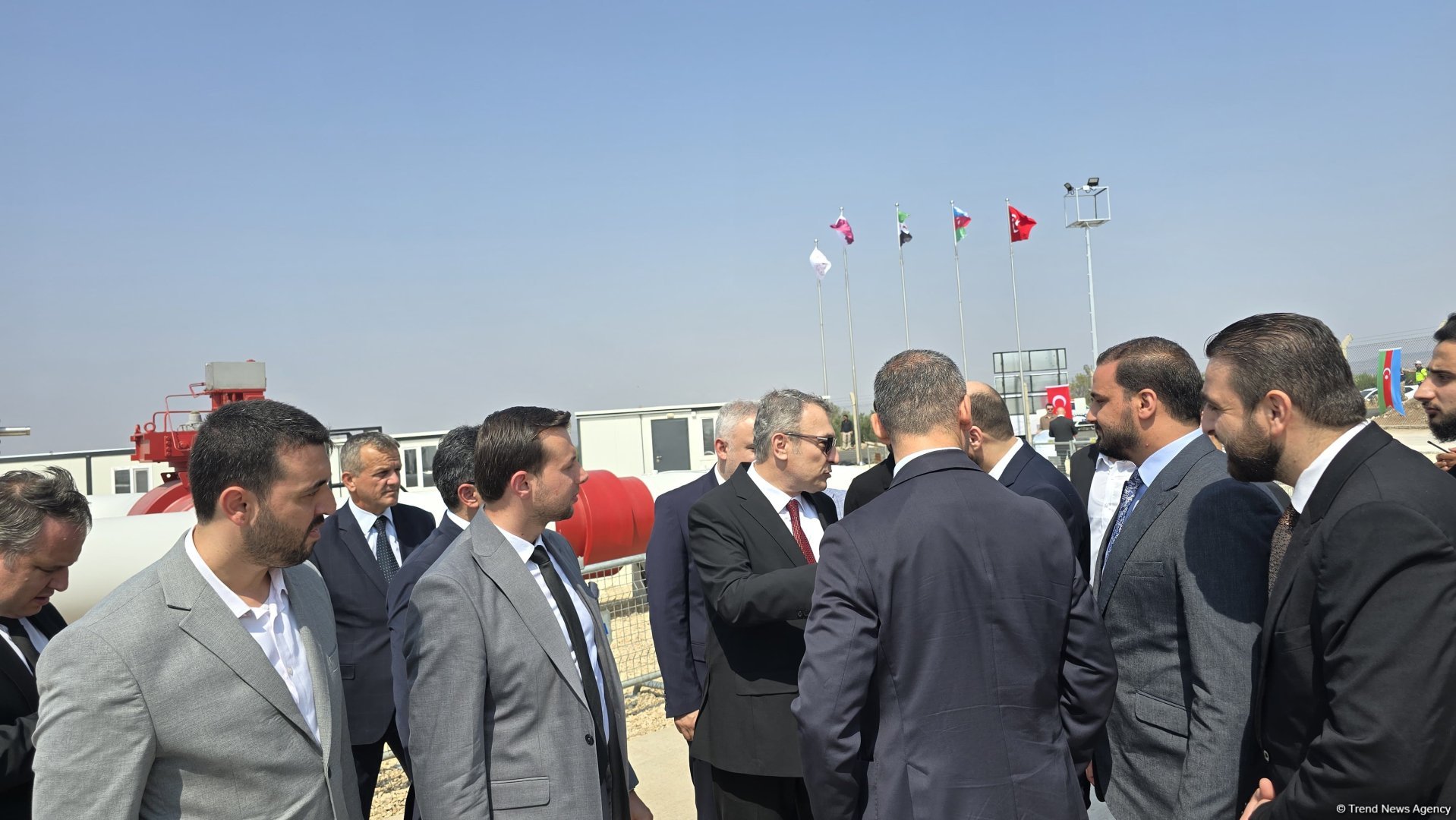 Türkiye rolls out red carpet for grand kickoff of Azerbaijani gas flowing to Syria (PHOTO)