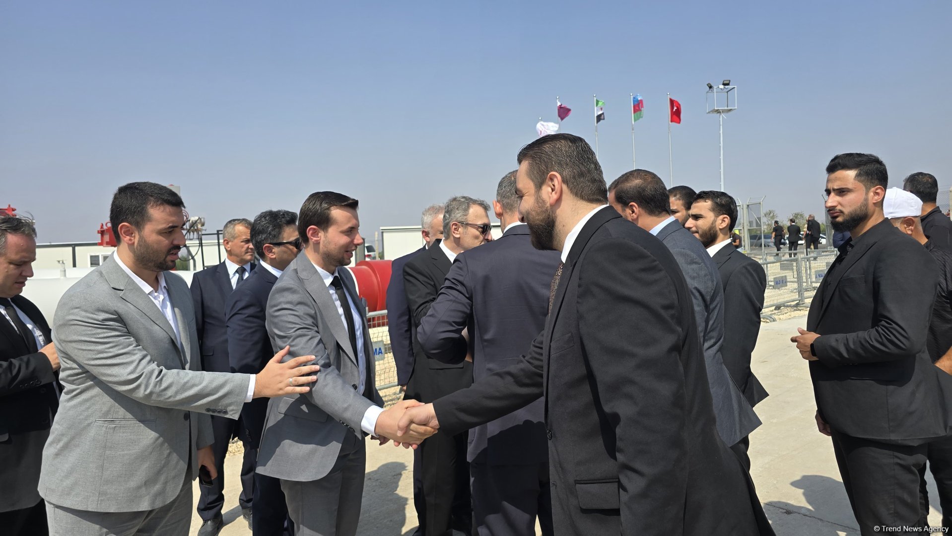 Türkiye rolls out red carpet for grand kickoff of Azerbaijani gas flowing to Syria (PHOTO)