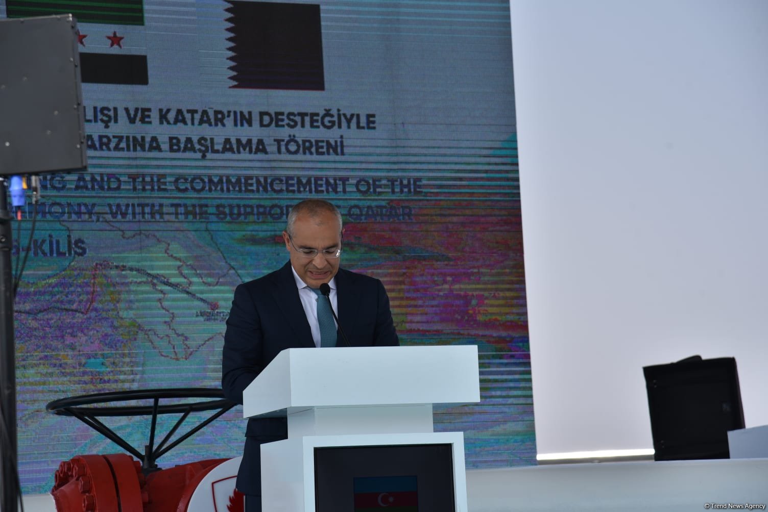 Türkiye rolls out red carpet for grand kickoff of Azerbaijani gas flowing to Syria (PHOTO)