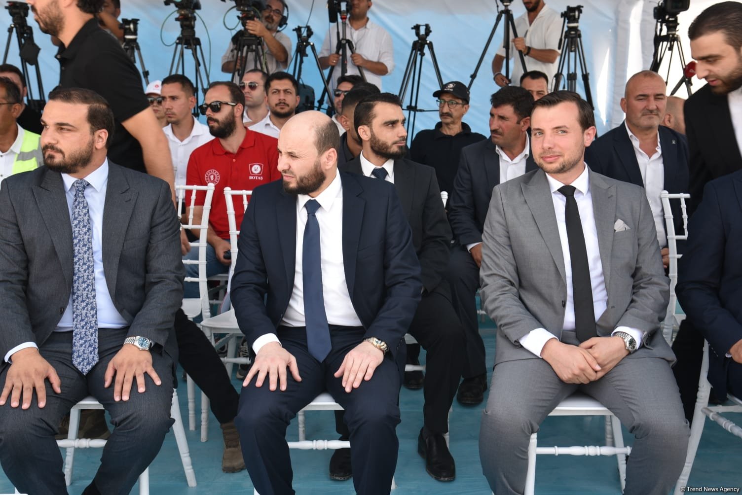 Türkiye rolls out red carpet for grand kickoff of Azerbaijani gas flowing to Syria (PHOTO)