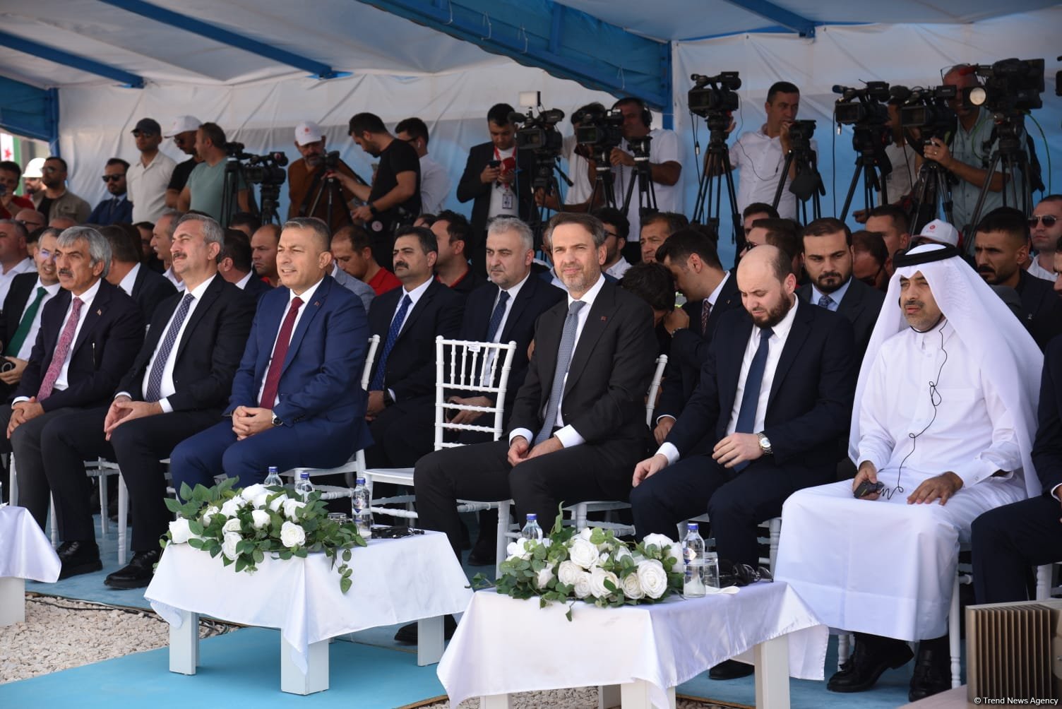 Türkiye rolls out red carpet for grand kickoff of Azerbaijani gas flowing to Syria (PHOTO)
