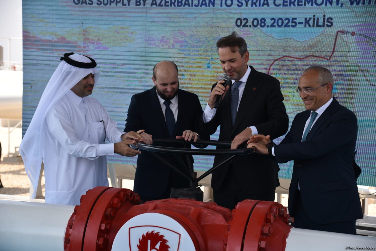 Qatar makes significant contribution to gas supply project in Syria