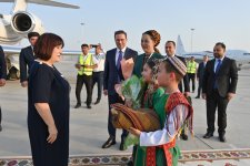 Speaker of Azerbaijani Parliament pays working visit to Turkmenistan (PHOTO)