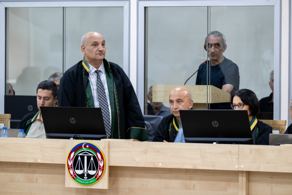 Victims, including those injured, taken captive and held hostage due to attacks by Armenian armed forces, and mine victims testify in court (PHOTO)