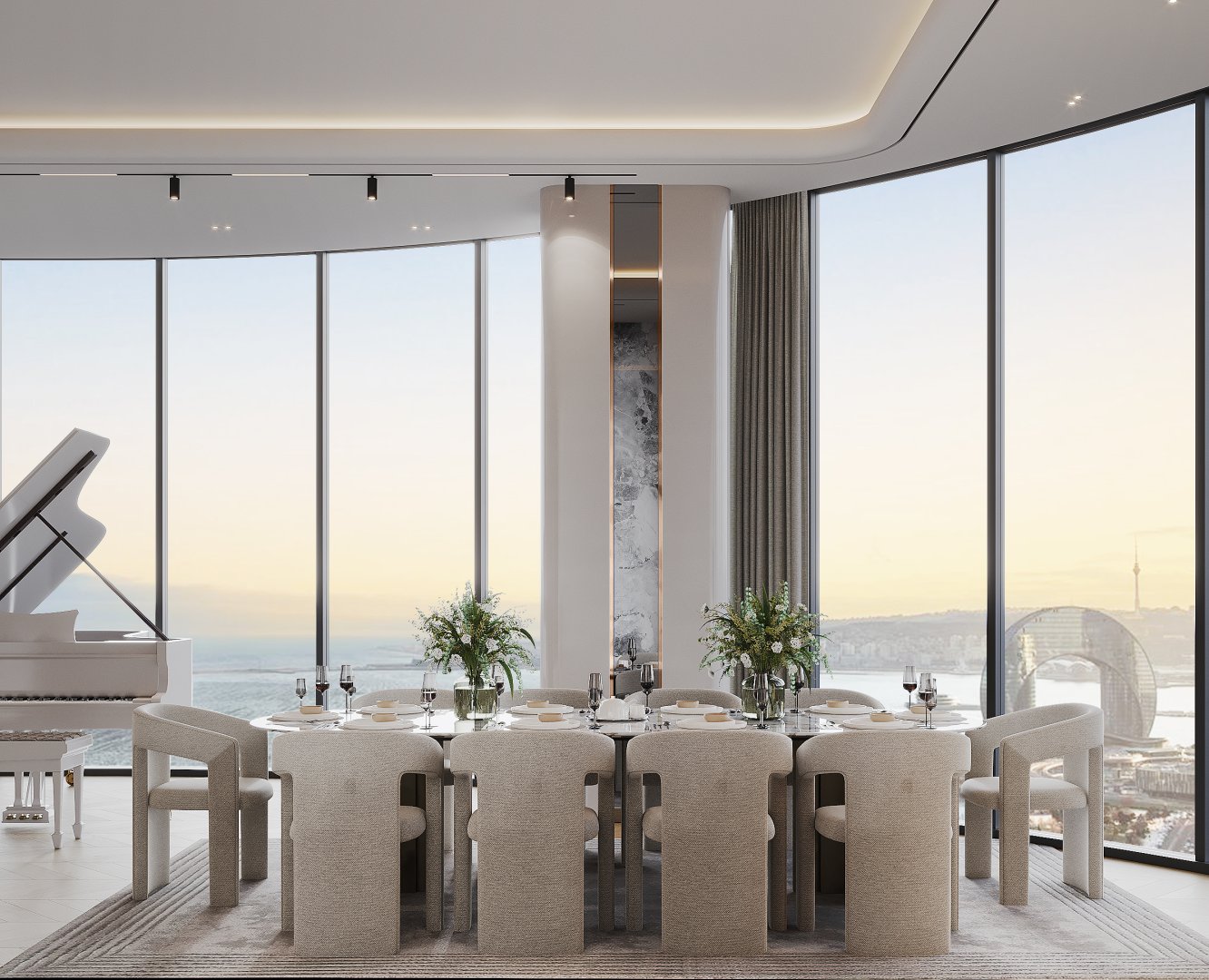 A new luxury residential project, Avenue 8, has been launched near Victory Park and Port Baku (PHOTO)