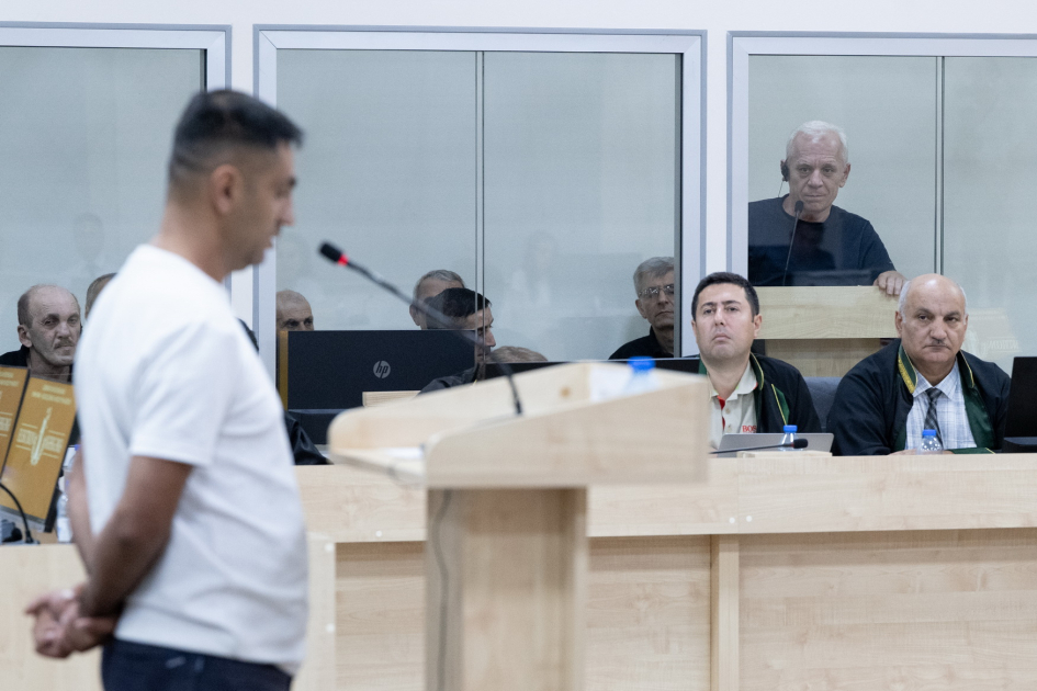 Victims, including those injured, taken captive and held hostage due to attacks by Armenian armed forces, and mine victims testify in court (PHOTO)