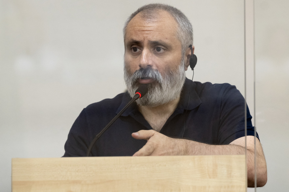 Victims, including those injured, taken captive and held hostage due to attacks by Armenian armed forces, and mine victims testify in court (PHOTO)