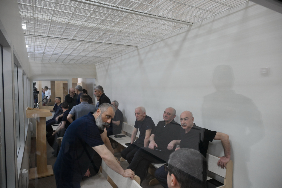Victims, including those injured, taken captive and held hostage due to attacks by Armenian armed forces, and mine victims testify in court (PHOTO)