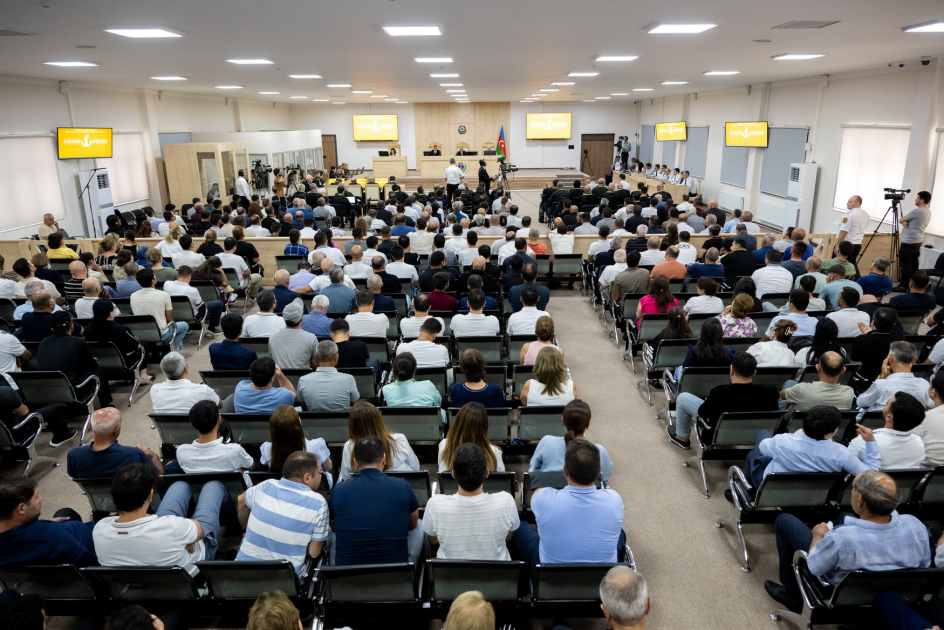 Victims, including those injured, taken captive and held hostage due to attacks by Armenian armed forces, and mine victims testify in court (PHOTO)