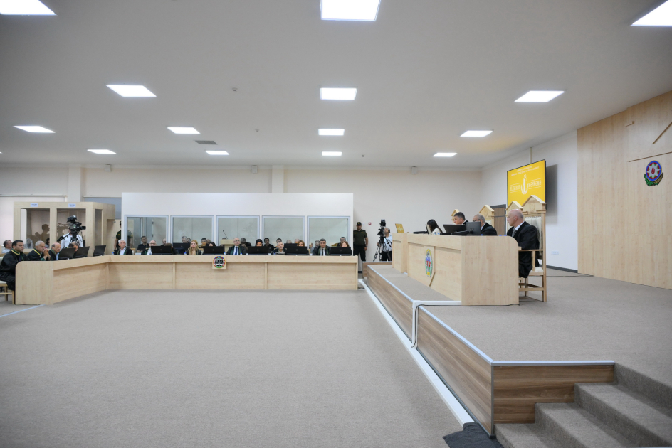 Victims, including those injured, taken captive and held hostage due to attacks by Armenian armed forces, and mine victims testify in court (PHOTO)