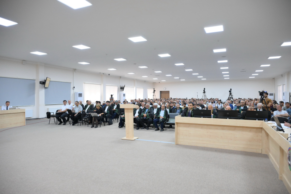 Victims, including those injured, taken captive and held hostage due to attacks by Armenian armed forces, and mine victims testify in court (PHOTO)