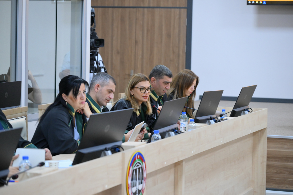 Victims, including those injured, taken captive and held hostage due to attacks by Armenian armed forces, and mine victims testify in court (PHOTO)