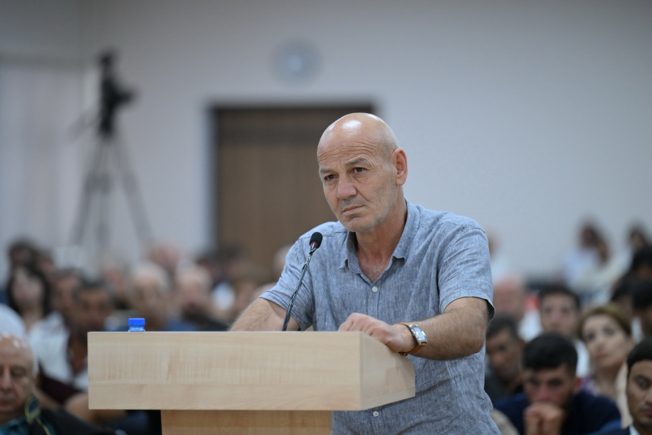 Victims, including those injured, taken captive and held hostage due to attacks by Armenian armed forces, and mine victims testify in court (PHOTO)