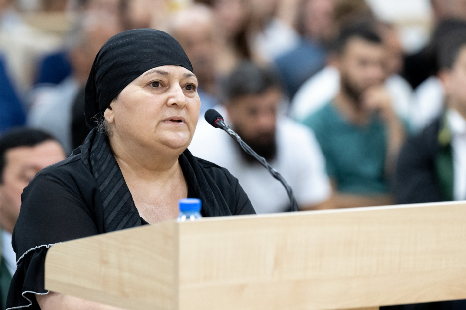 Victims, including those injured, taken captive and held hostage due to attacks by Armenian armed forces, and mine victims testify in court (PHOTO)