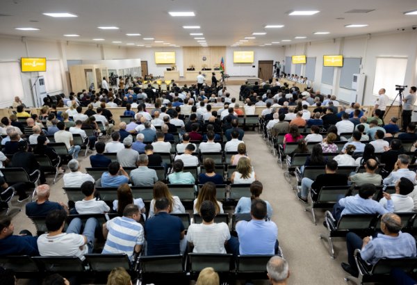 Victims, including those injured, taken captive and held hostage due to attacks by Armenian armed forces, and mine victims testify in court (PHOTO)