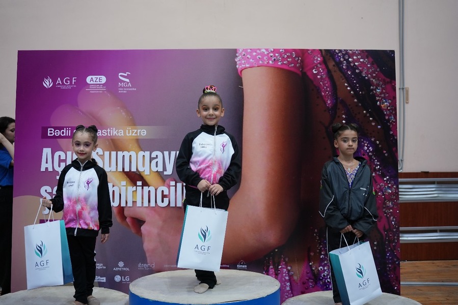 Azerbaijan's Sumgayit crowns champions at Rhythmic Gymnastics Championship (PHOTO)