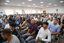 Victims, including those injured, taken captive and held hostage due to attacks by Armenian armed forces, and mine victims testify in court (PHOTO)