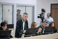 Victims, including those injured, taken captive and held hostage due to attacks by Armenian armed forces, and mine victims testify in court (PHOTO)