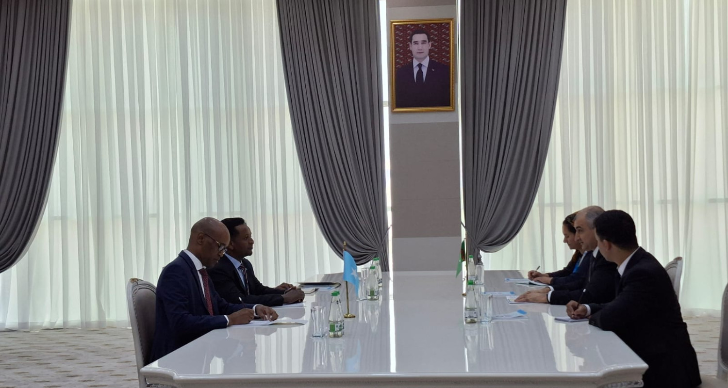 Turkmenistan, Somalia explore deeper co-op on sidelines of UN event in Awaza