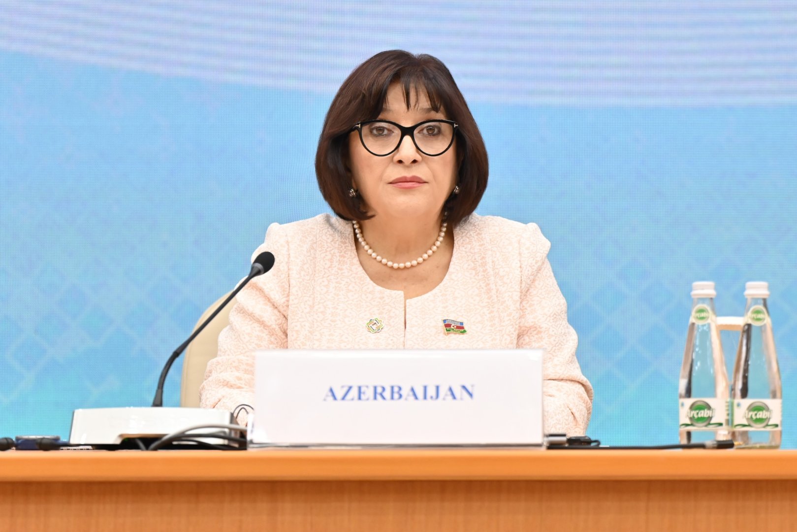 Azerbaijani parliament speaker joins UN Inter-Parliamentary Forum in Turkmenistan (PHOTO)