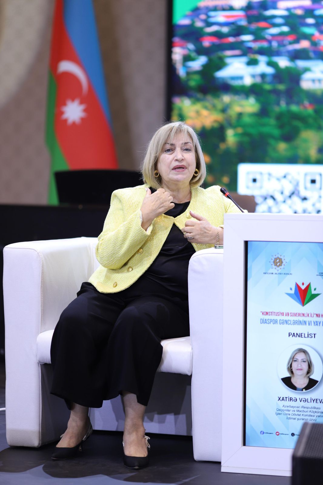 Azerbaijan's summer camp hosts "Khankendi" panel, sparking curiosity (PHOTO)