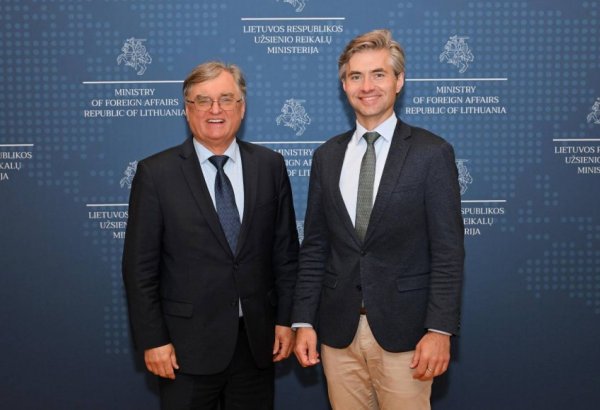 Lithuanian FM and LMT Chair join forces on international science projects