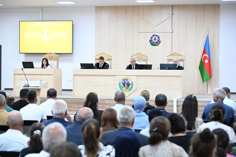 Victims and their legal heirs testify in Ruben Vardanyan’s trial in Azerbaijan (PHOTO)