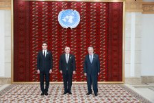 Azerbaijan, Turkmenistan discuss prospects for bilateral cooperation (PHOTO)