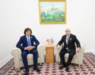Azerbaijani PM discusses strategic partnership with his Georgian counterpart (PHOTO)