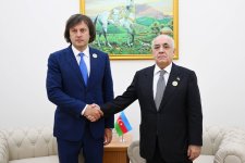 Azerbaijani PM discusses strategic partnership with his Georgian counterpart (PHOTO)