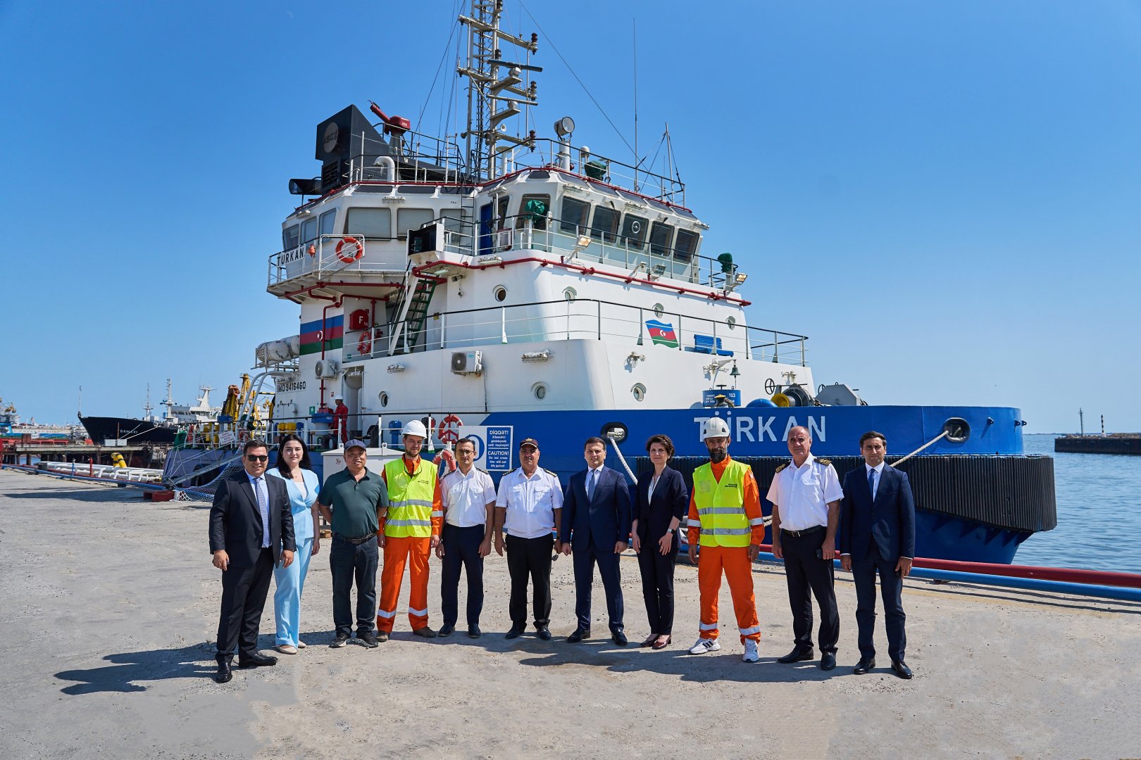 Marine Route Survey launched for Trans-Caspian Fiber Optic Cable Project (PHOTO)