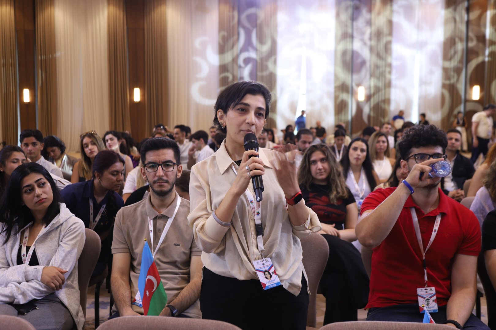 Azerbaijan's 6th Diaspora Youth Summer Camp debates reconstruction in liberated territories (PHOTO)