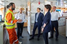 Marine Route Survey launched for Trans-Caspian Fiber Optic Cable Project (PHOTO)