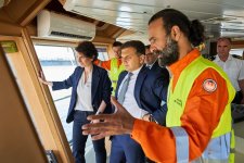 Marine Route Survey launched for Trans-Caspian Fiber Optic Cable Project (PHOTO)